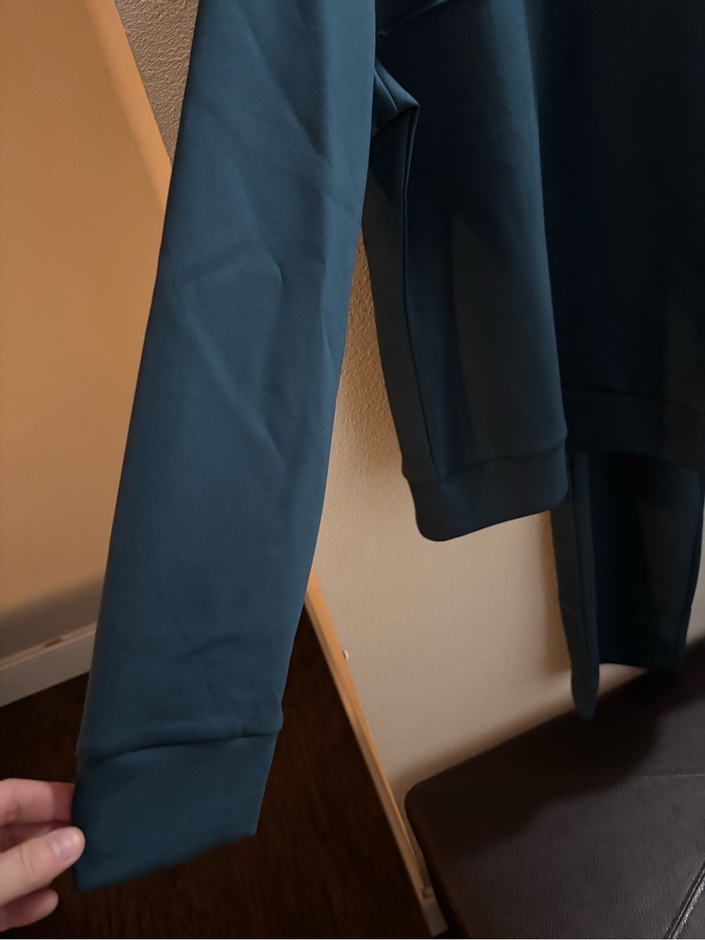 Relaxed Track Jogger Set in Dark Teal - Picture 8 of 8
